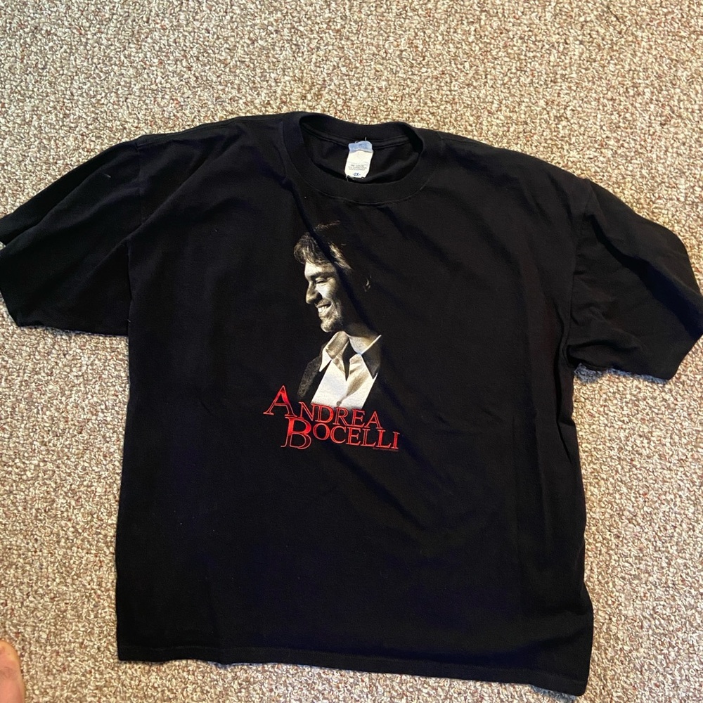 Andrea Bocelli Vintage Shirt (2007) XXL